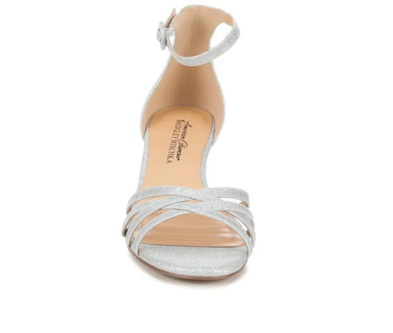 Sandals|Pumps & Heels>American Glamour BadgleyM Women's Jemi Special Occasion Wedge Sandals
