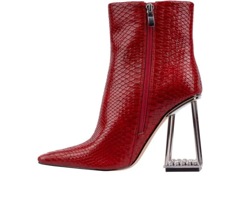 Dress>Ashley Kahen Women's Glam Heeled Booties