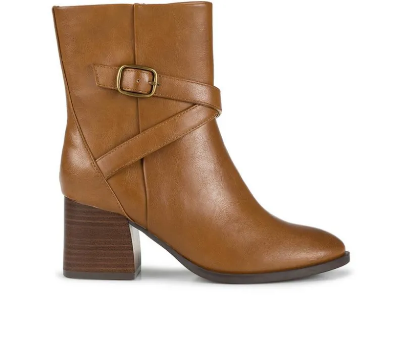 Boots & Booties>Baretraps Women's Dorma Block Heel Midi Boot Booties