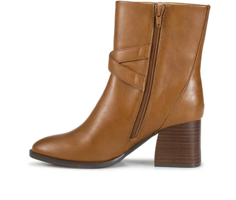 Boots & Booties>Baretraps Women's Dorma Block Heel Midi Boot Booties