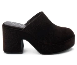 Clogs & Mules>Beach by Matisse Women's Jayde Platform Heeled Clogs