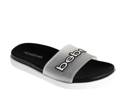Sandals>Bebe Women's Aurora Sport Slides