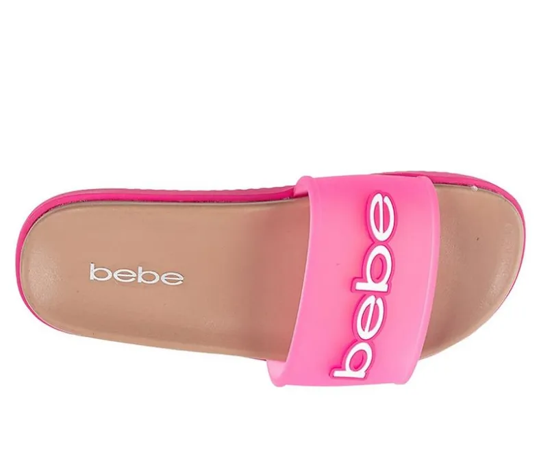 Sandals>Bebe Women's Aurora Sport Slides