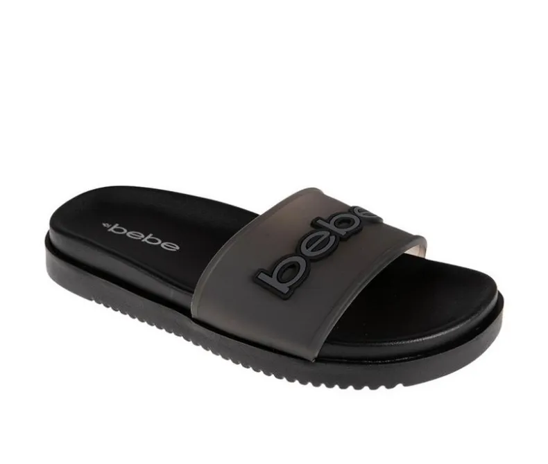 Sandals>Bebe Women's Aurora Sport Slides