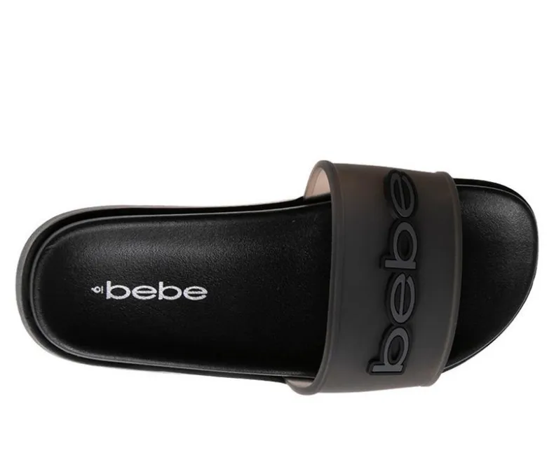Sandals>Bebe Women's Aurora Sport Slides
