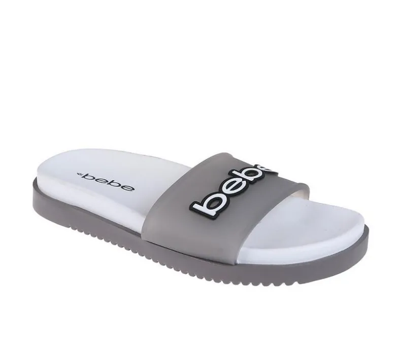 Sandals>Bebe Women's Aurora Sport Slides
