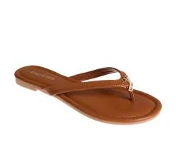 Sandals>Bebe Women's Georgia Flip Flops