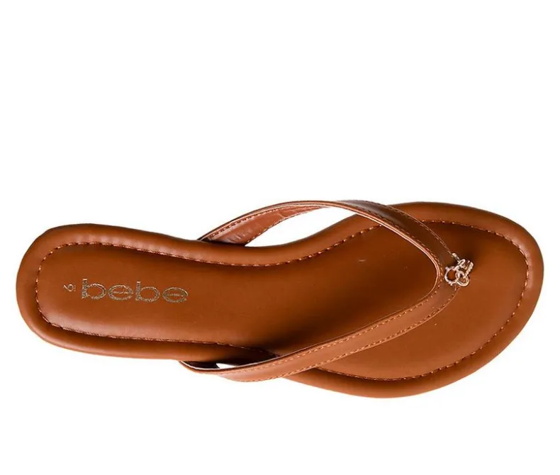 Sandals>Bebe Women's Georgia Flip Flops