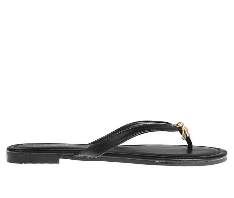 Sandals>Bebe Women's Georgia Flip Flops