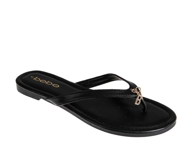 Sandals>Bebe Women's Georgia Flip Flops