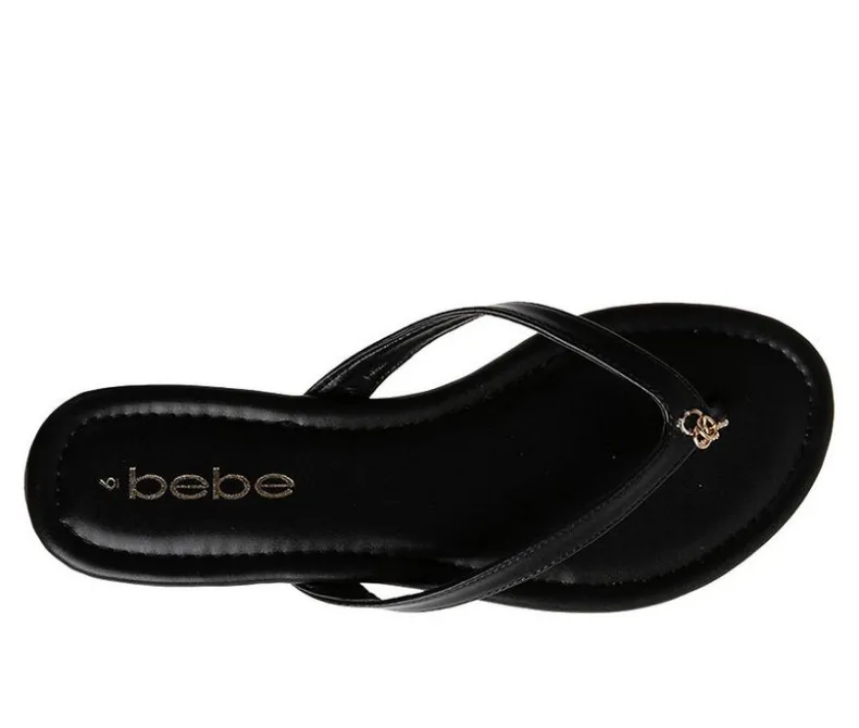 Sandals>Bebe Women's Georgia Flip Flops