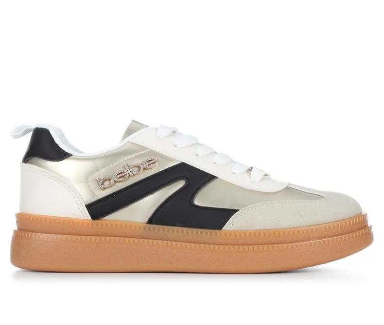 Fashion & Lifestyle>Bebe Women's Gia Platform Sneakers