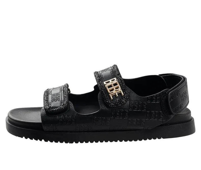 Sandals>Bebe Women's Thea Footbed Sandals