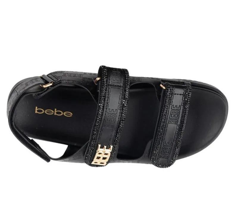 Sandals>Bebe Women's Thea Footbed Sandals