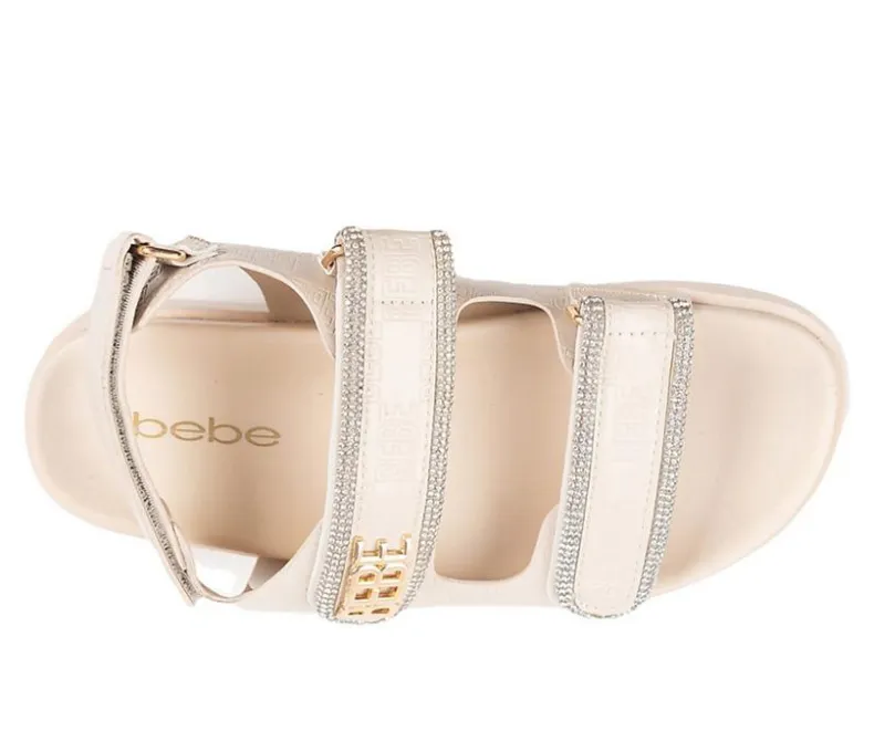 Sandals>Bebe Women's Thea Footbed Sandals