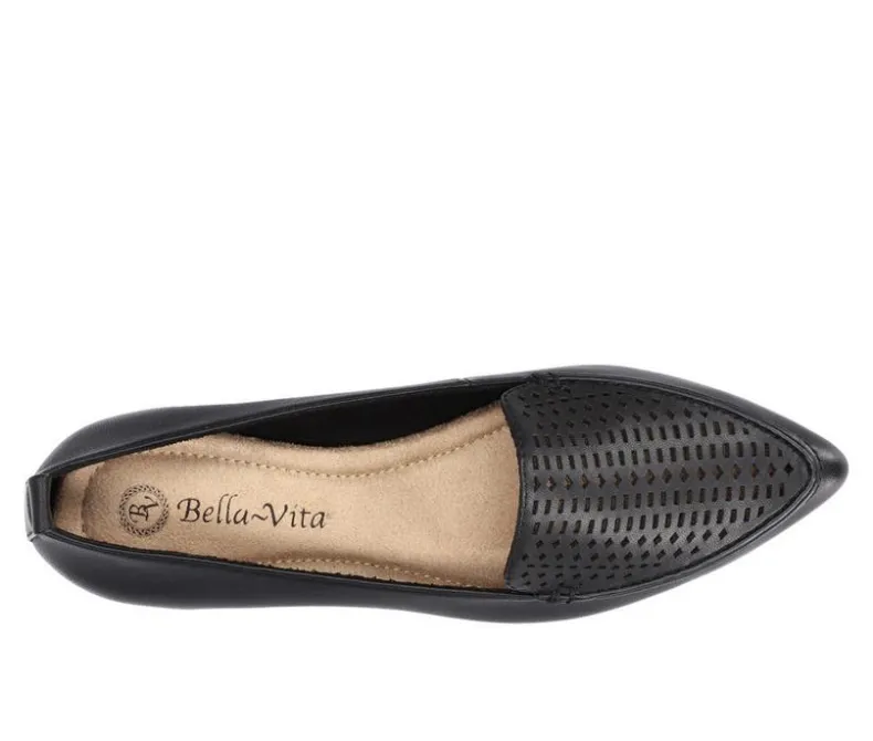 Flats>Bella Vita Women's Alessi Perf Flats