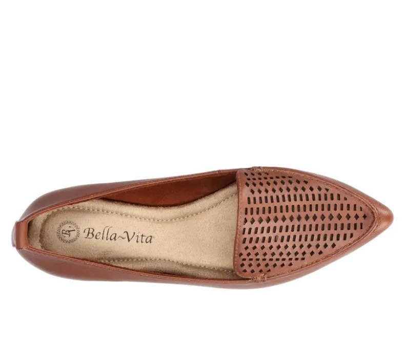 Flats>Bella Vita Women's Alessi Perf Flats