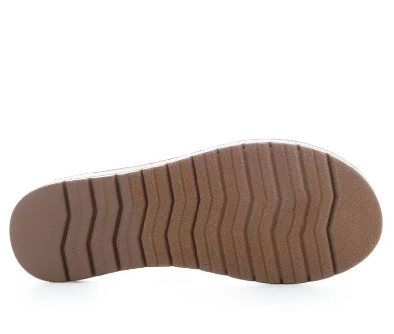 Sandals>Blue Aura Women's Button Sandals
