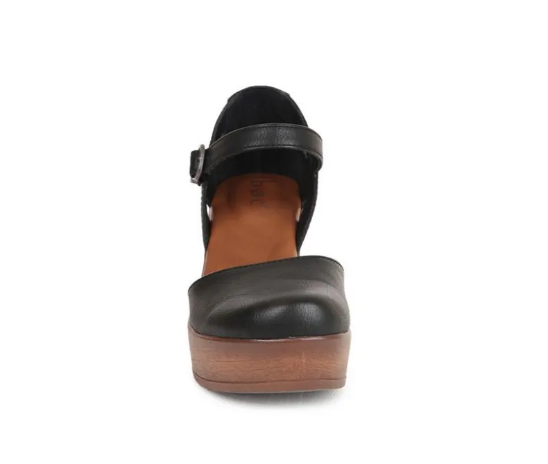 Pumps & Heels|Clogs & Mules>BOC Women's Derby Wedge Clogs