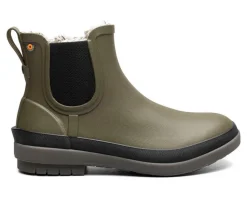 Cozy>Bogs Footwear Women's Amanda Plush II Chelsea Waterproof Boots