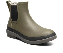 Cozy>Bogs Footwear Women's Amanda Plush II Chelsea Waterproof Boots
