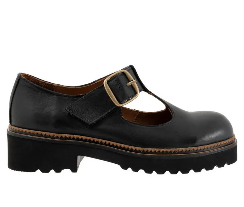 Loafers & Oxfords>Bueno Women's Abigail T-Strap Mary Jane Shoes