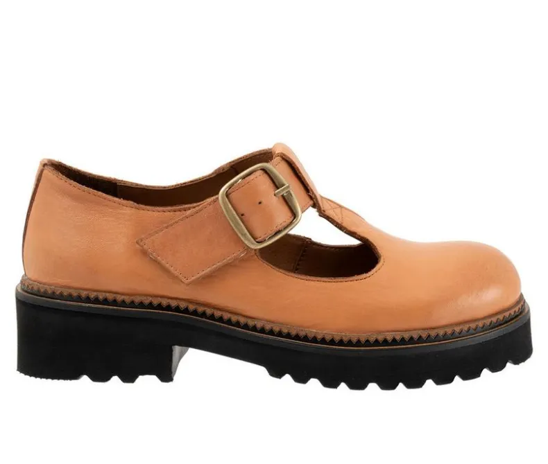Loafers & Oxfords>Bueno Women's Abigail T-Strap Mary Jane Shoes