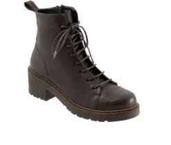 Lace Up|Boots & Booties>Bueno Women's Nikita Combat Booties