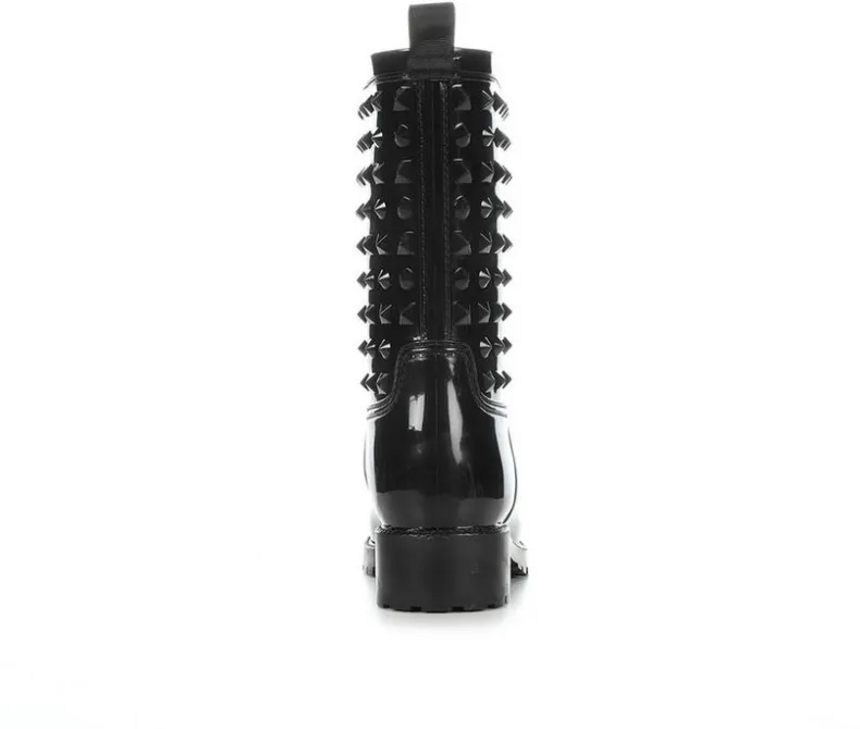 Boots & Booties>Capelli New York Women's Siny Studded Rain Boots