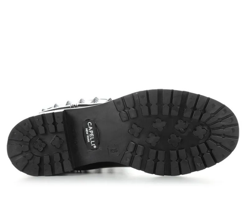 Boots & Booties>Capelli New York Women's Siny Studded Rain Boots
