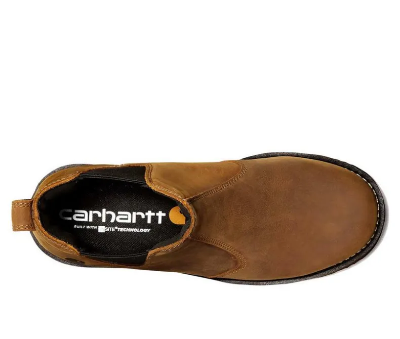 Chelsea|Boots & Booties>Carhartt Women's Frontier Steel Toe Chelsea Work Boots