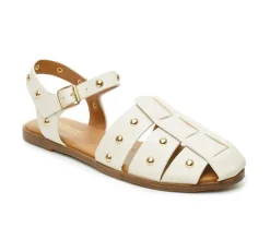 Sandals>Catherine Malandrino Women's Studdy Flats