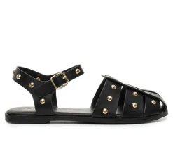 Sandals>Catherine Malandrino Women's Studdy Flats