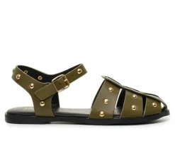 Sandals>Catherine Malandrino Women's Studdy Flats