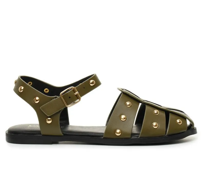 Sandals>Catherine Malandrino Women's Studdy Flats
