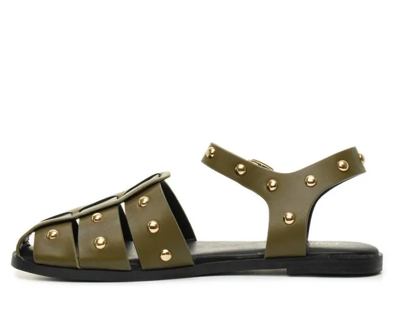 Sandals>Catherine Malandrino Women's Studdy Flats
