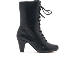 Lace Up|Dress>Chelsea Crew Women's Claire Lace Up Mid Calf Booties