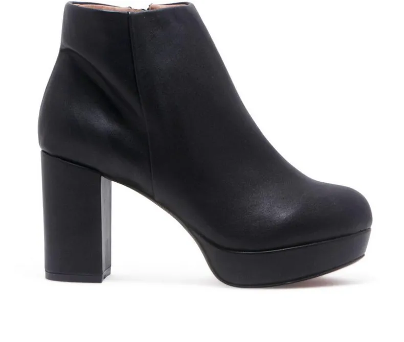 Dress>Chelsea Crew Women's Disco Platform Heeled Booties