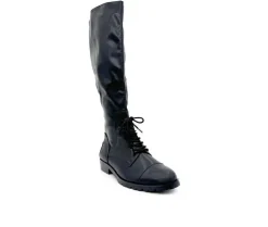 Tall|Boots & Booties>Chelsea Crew Women's Midnight Knee High Boots