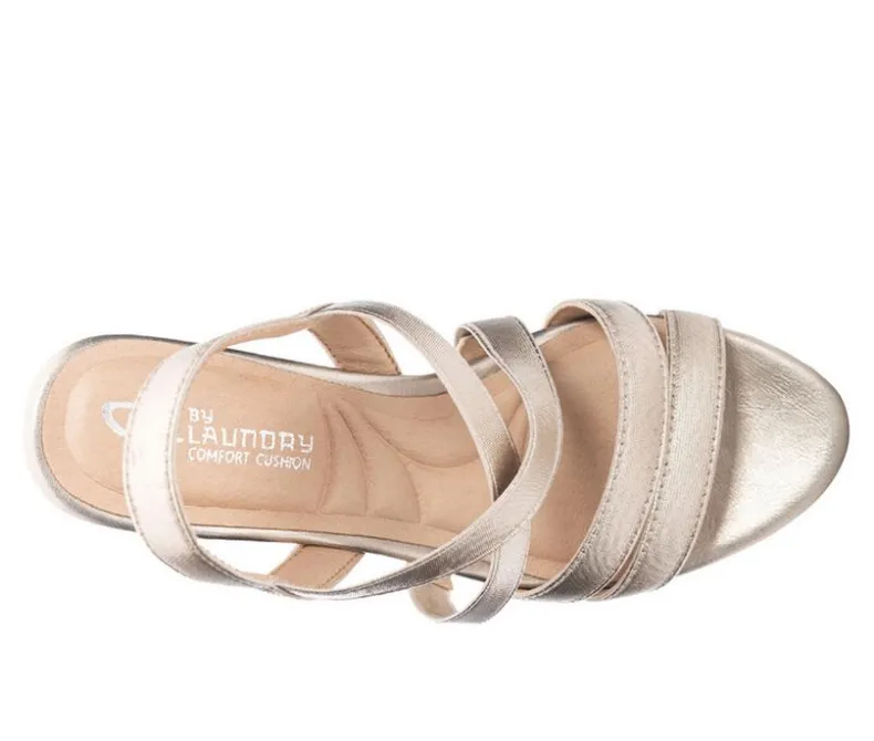 Pumps & Heels>CL By Laundry Women's Bijous Wedge Sandals