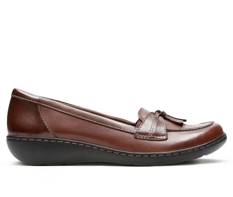 Loafers & Oxfords>Clarks Women's Ashland Bubble Loafers