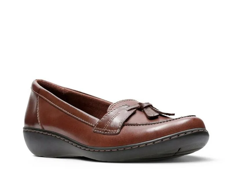 Loafers & Oxfords>Clarks Women's Ashland Bubble Loafers