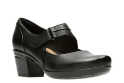 Clogs & Mules>Clarks Women's Emslie Lulin Mary Jane Heels