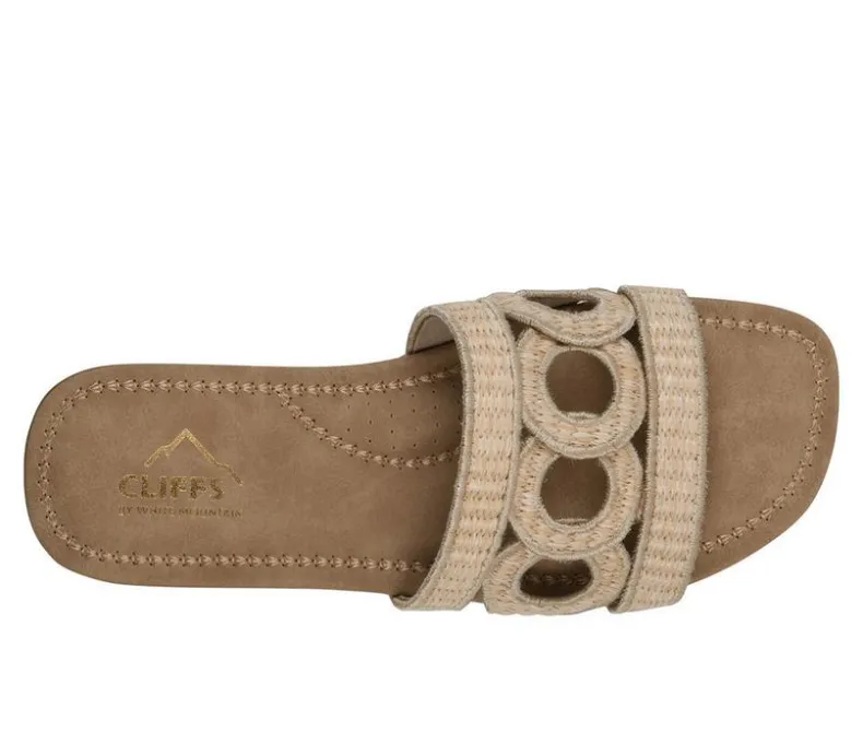 Sandals>Cliffs by White Mountain Women's Fraly Slide Sandals