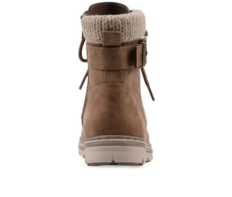 Lace Up|Boots & Booties>Cliffs by White Mountain Women's Kimmie Booties