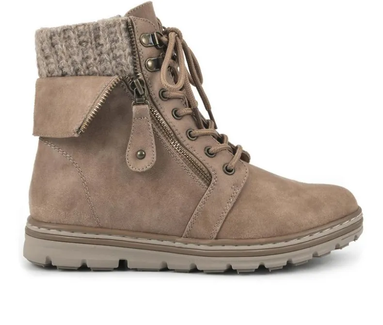 Lace Up|Boots & Booties>Cliffs by White Mountain Women's Kaylee Booties