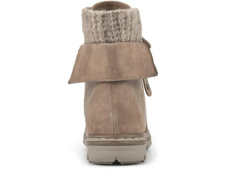 Lace Up|Boots & Booties>Cliffs by White Mountain Women's Kaylee Booties