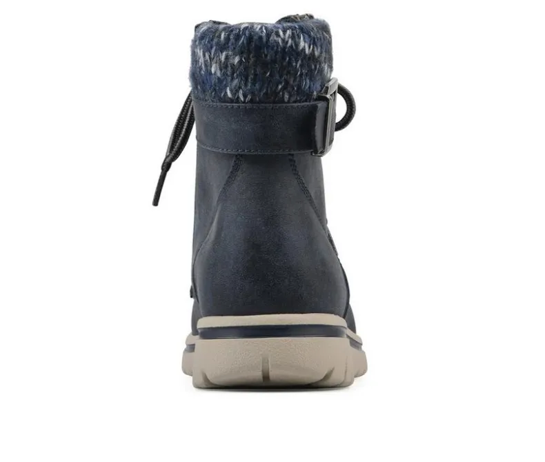 Lace Up>Cliffs by White Mountain Women's Hearten Lace Up Booties
