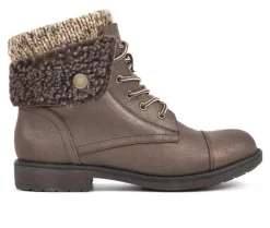 Lace Up>Cliffs by White Mountain Women's Duena Booties