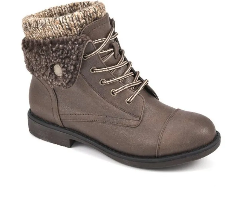 Lace Up>Cliffs by White Mountain Women's Duena Booties